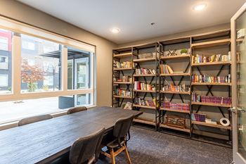 Peaceful library